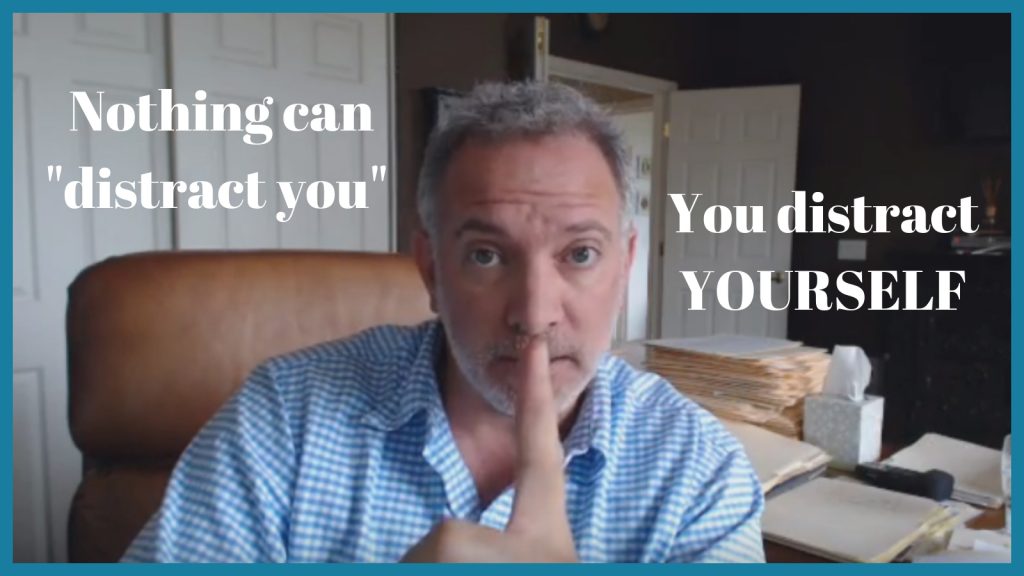 Chris Dorris Distraction: How To Stop Being A Victim Of It